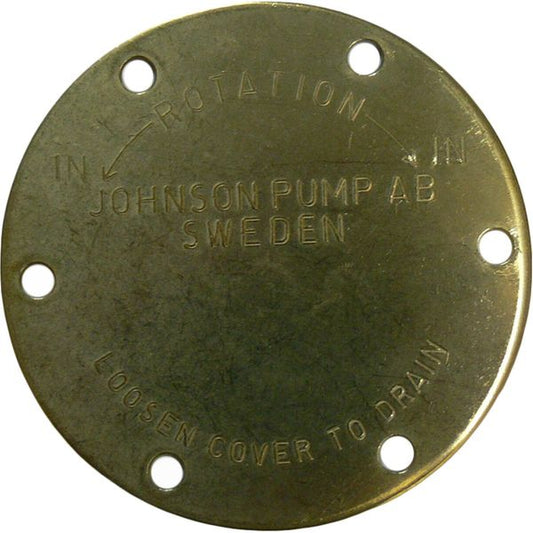 Johnson End Cover Plate 01-42441 for Johnson Engine Cooling Pump