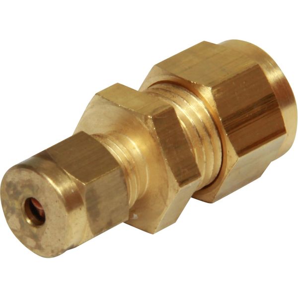 AG Compression Straight Coupling (1/4" to 1/8" Compression)
