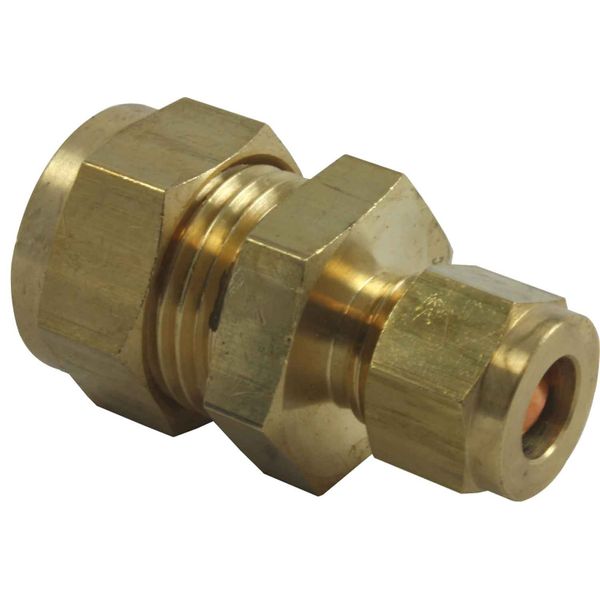 AG Compression Straight Coupling (5/16" to 1/2" Compression)