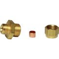 AG Male Compression Coupling (3/8" BSP to 1/4" Compression)
