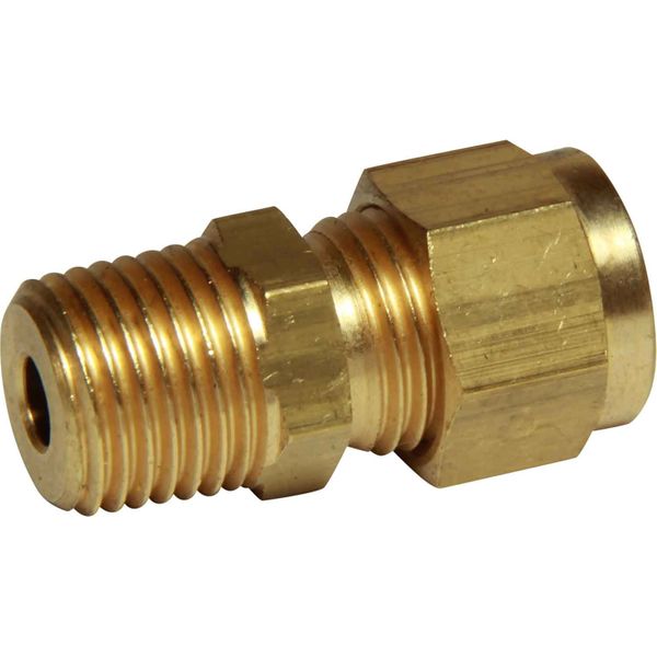 AG Male Compression Coupling (1/4" BSP Taper to 1/4" Compression)