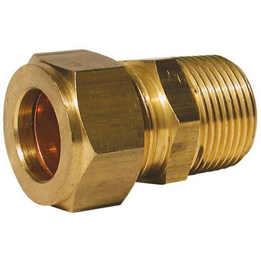 AG Male Coupling (3/8" BSP Taper to 1/4" Compression)