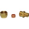AG Male Compression Coupling (1/8" BSP Taper - 5/16" Compression)