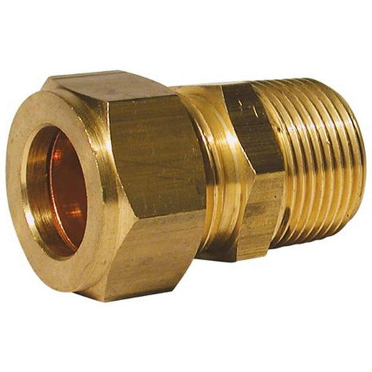 AG Male Compression Coupling (1/4" BSP Taper to 5/16" Compression)
