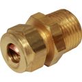 AG Male Compression Coupling (1/2" BSP Taper to 3/8" Compression)