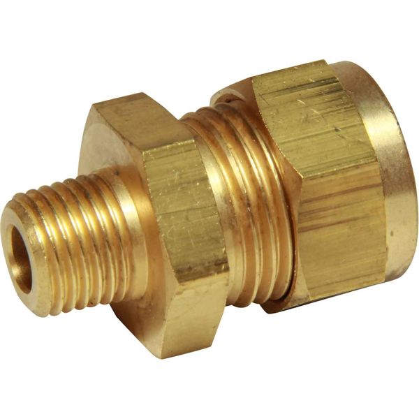 AG Male Compression Coupling (1/4" BSP Taper to 1/2" Compression)