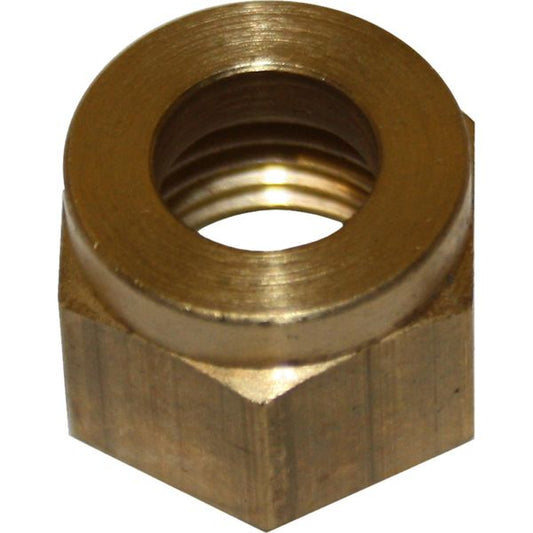AG Brass Compression Nut (5/16" Compression for 1/4" BSP)