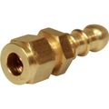 AG Compression Hose Connector 5/16" Compression to 3/8" Hose Tail