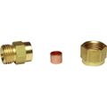 AG Female Compression Coupling (1/8" BSP to 1/4" Compression)