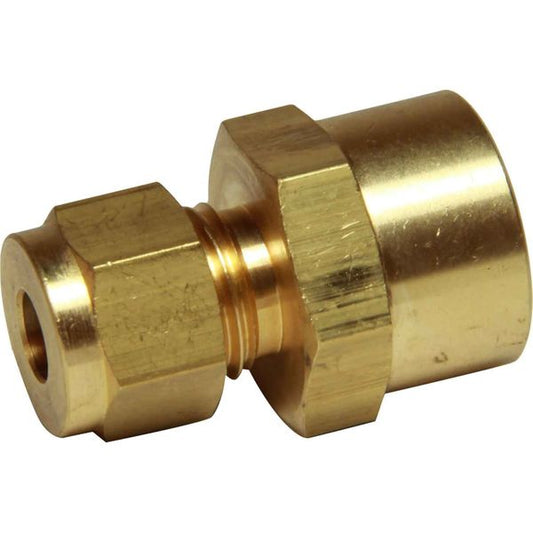 AG Female Compression Coupling (3/8" BSP to 1/4" Compression)