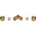 AG Brass Compression Elbow (5/16" to 5/16" Compression)