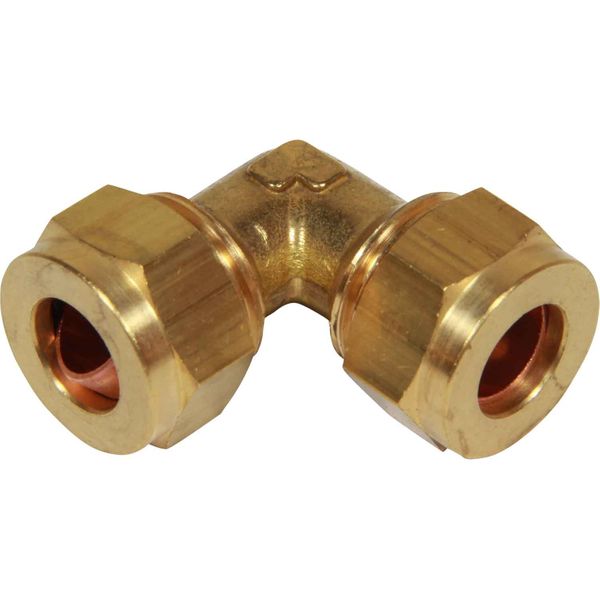 AG Brass Compression Elbow (1/2" to 1/2" Compression)
