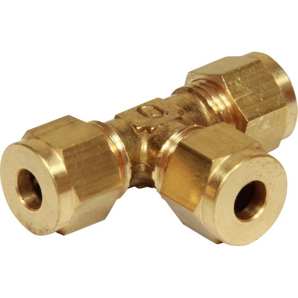 AG Compression Tee Piece (1/4" Each End)