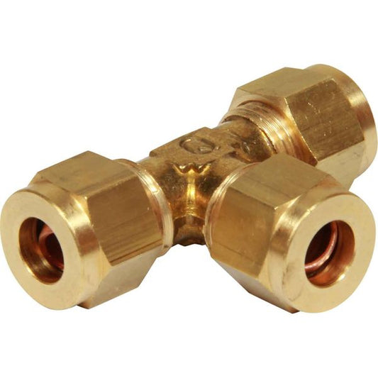 AG Compression Tee Piece (5/16" Each End)