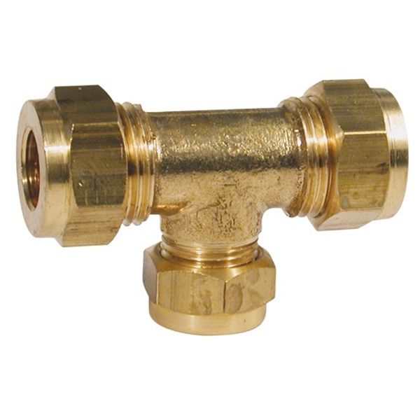 AG Compression Tee Piece (5/16" x 5/16" x 1/4")