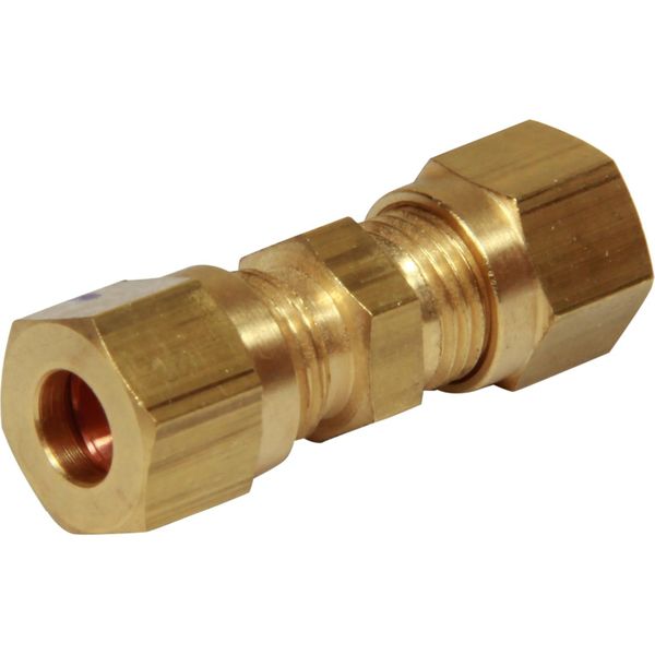 AG Compression Straight Coupling (6mm to 6mm Compression)