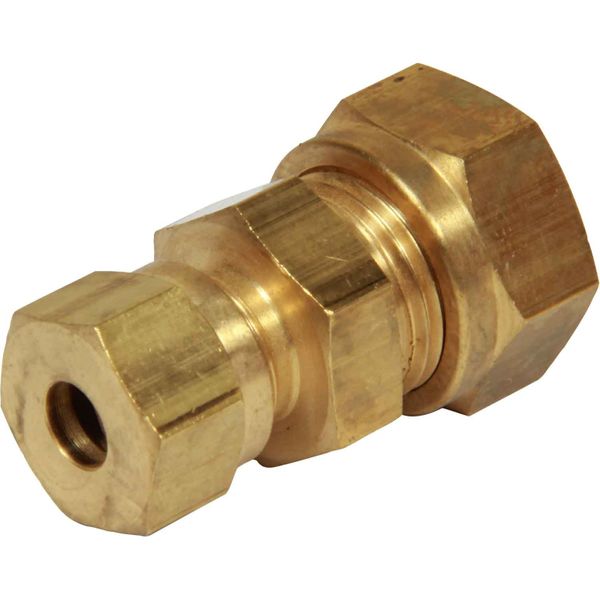 AG Compression Straight Coupling (10mm to 6mm Compression)