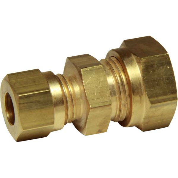 AG Compression Straight Coupling (10mm to 8mm Compression)