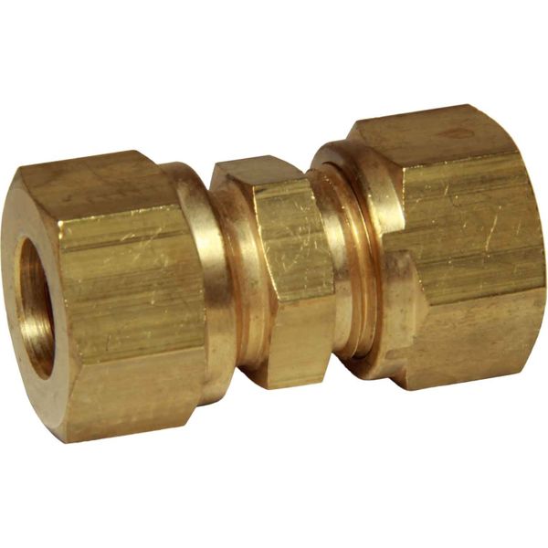 AG Compression Straight Coupling (10mm to 10mm Compression)
