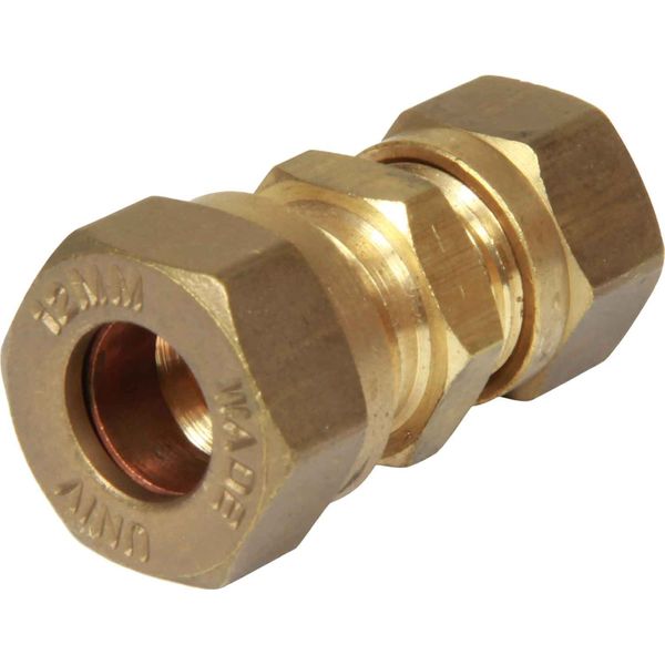 AG Compression Straight Coupling (12mm to 10mm Compression)