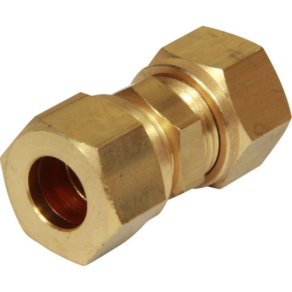 AG Compression Straight Coupling (12mm to 12mm Compression)