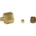 AG Female Compression Coupling (1/4" BSP to 4mm Compression)