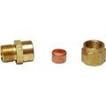 AG Female Compression Coupling (1/8" BSP to 8mm Compression)