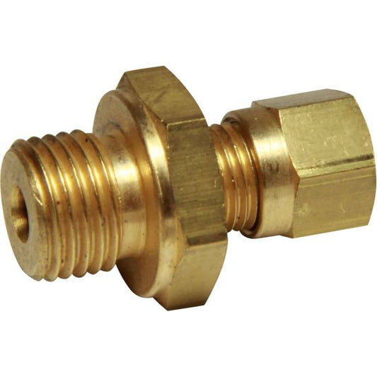 AG Male Compression Coupling (1/4" BSP to 6mm Compression)