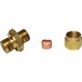 AG Male Compression Coupling (1/4" BSP to 8mm Compression)