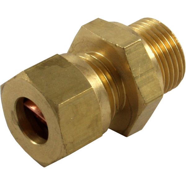 AG Male Compression Coupling (3/8" BSP to 10mm Compression)