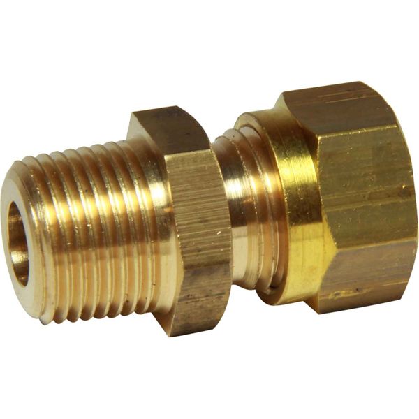 AG Male Compression Coupling (3/8" BSP Taper to 8mm Compression)