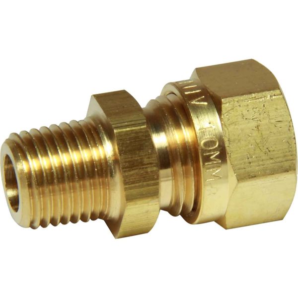 AG Male Compression Coupling (1/4" BSP Taper to 10mm Compression)