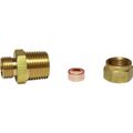 AG Male Compression Coupling (1/2" BSP Taper to 10mm Compression)