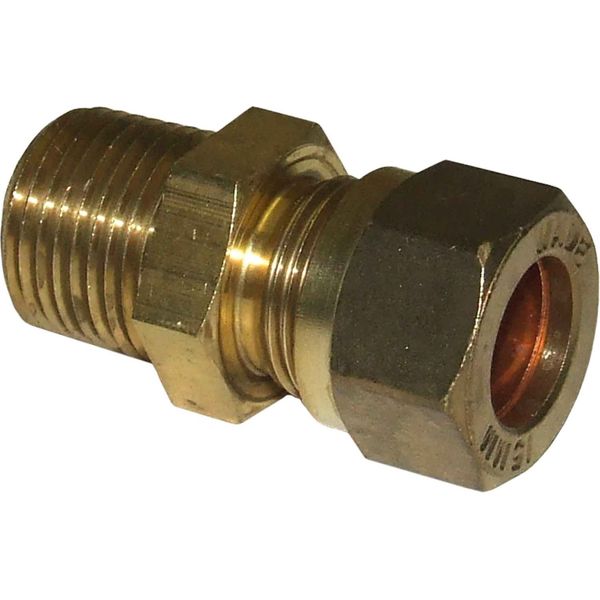 AG Male Compression Coupling (3/8" BSP Taper to 12mm Compression)