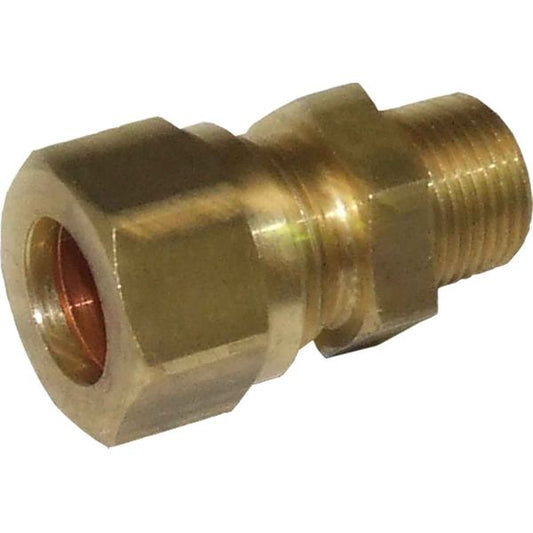AG Male Compression Coupling (3/8" BSP Taper to 15mm Compression)