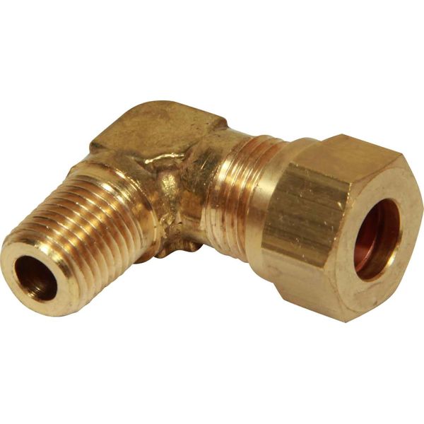 AG Compression Elbow (1/4" BSP Tapered Male to 10mm Compression)