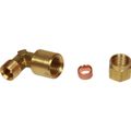AG Compression Stud Elbow (1/4" BSP Female to 8mm Compression)