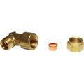 AG Compression Stud Elbow (3/8" BSP Female to 10mm Compression)