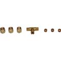 AG Compression Tee Piece (6mm Each End)