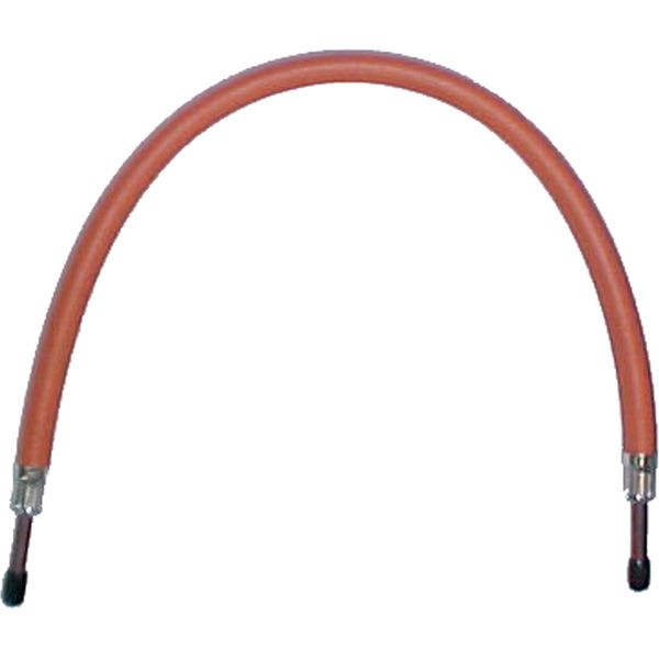 Pre Made BS 3212 Gas Hose (1/4" Spigots / 18" Length)