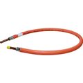 Pre Made BS 3212 Gas Hose (3/8" Spigots / 30" Length)