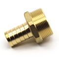 AG Brass Straight Hose Tail (1/8" BSPT Male to 8mm Hose)