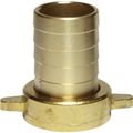 AG DZR Brass Hose Tail with Wingnut (1-1/2" BSP Female to 38mm Hose)