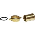 AG DZR Brass Hose Tail with Wingnut (1-1/2" BSP Female to 38mm Hose)