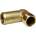 AG DZR 90 Degree Hose Tail (3/4" BSP Male to 25mm Hose)