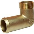 AG DZR 90 Degree Hose Tail (1" BSP Male to 32mm Hose)