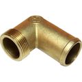 AG DZR 90 Degree Hose Tail (3/4" BSP Male to 25mm Hose)