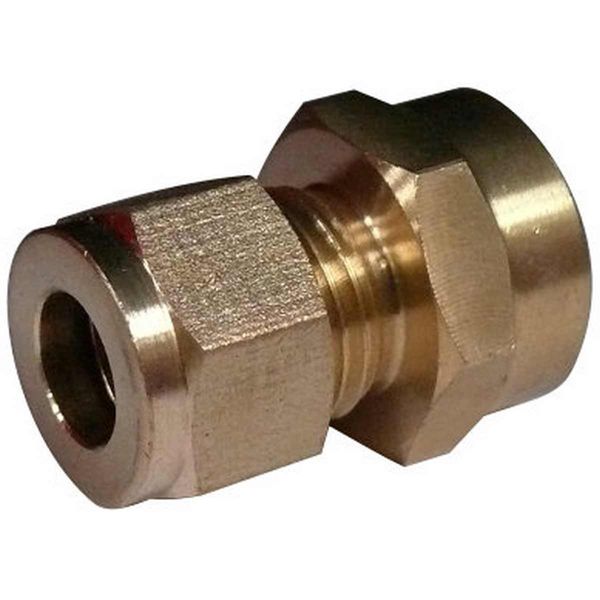AG Female Straight Coupling (1/4" Compression to 1/4" BSP)