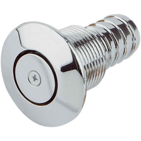 Can SB Chrome Plated Brass Semi Flush Tank Vent (19mm)