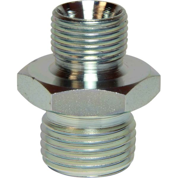 AG Straight Steel Union (3/8" BSP Male to 1/2" BSP Male)